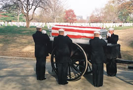 Tom Casey Funeral Arlington National Cemetary